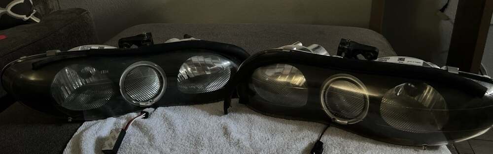 2002 CAMARO SS AFTERMARKET HEADLIGHTS HEAD LIGHTS